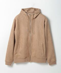 MEN'S BIGI / メンズビギ スウェット | テックスエードエンボスパーカー