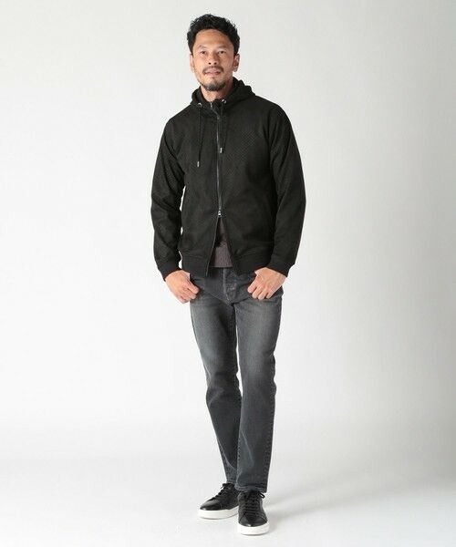 MEN'S BIGI / メンズビギ スウェット | テックスエードエンボスパーカー | 詳細20