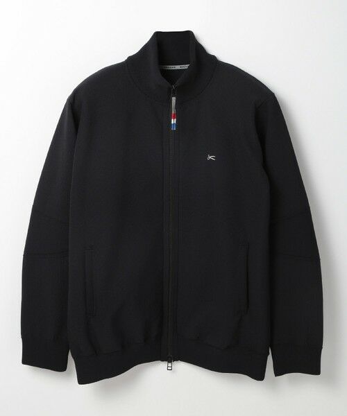 MEN'S BIGI / メンズビギ ブルゾン | 【DENHAM×MENS BIGI】スタンドニットジップブルゾン（ブラック）