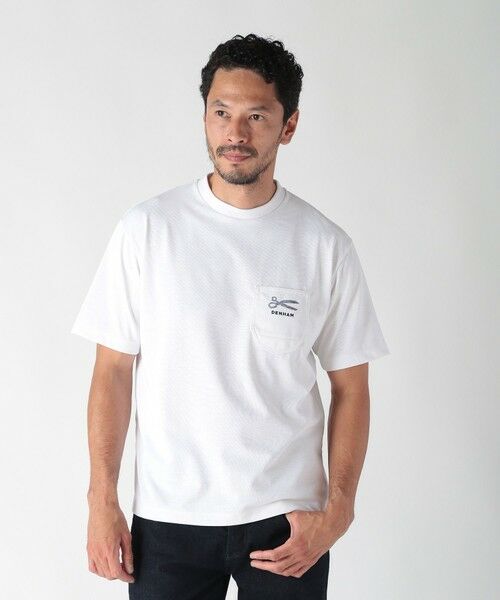 MEN'S BIGI / メンズビギ Tシャツ | 【DENHAM×MEN'S BIGI】TRYCOOL天竺ポケットT | 詳細1