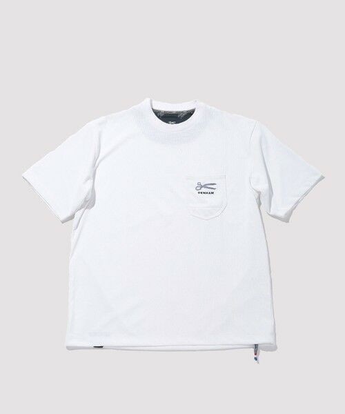 MEN'S BIGI / メンズビギ Tシャツ | 【DENHAM×MEN'S BIGI】TRYCOOL天竺ポケットT（ホワイト）
