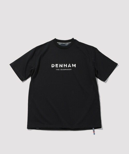 MEN'S BIGI / メンズビギ Tシャツ | 【DENHAM×MEN'S BIGI】TRYCOOL天竺シザープリントT（ブラック）