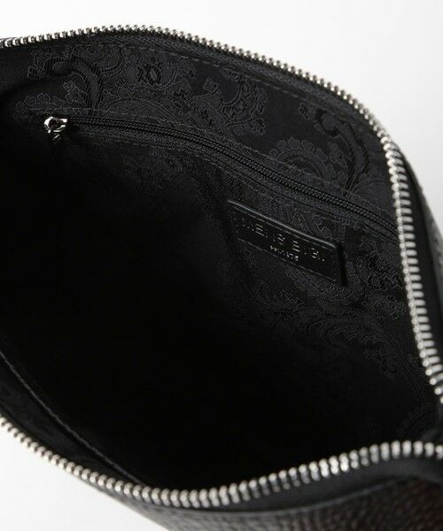 MEN'S BIGI / メンズビギ クラッチ・パーティバッグ | クロコ風レザー横型マルチクラッチバッグ | 詳細7