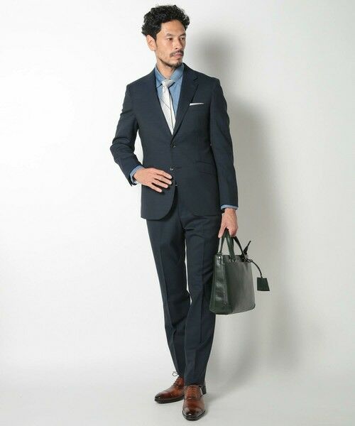 MEN'S BIGI / メンズビギ トートバッグ | 【SEEKER/シーカー】別注ムラレザー2WAYブリーフケース | 詳細11