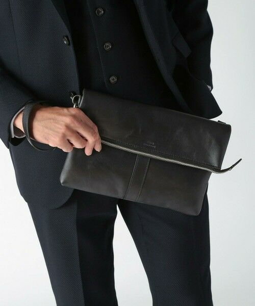 MEN'S BIGI / メンズビギ クラッチ・パーティバッグ | 【SEEKER/シーカー】2wayクラッチ&ショルダーバッグ | 詳細1
