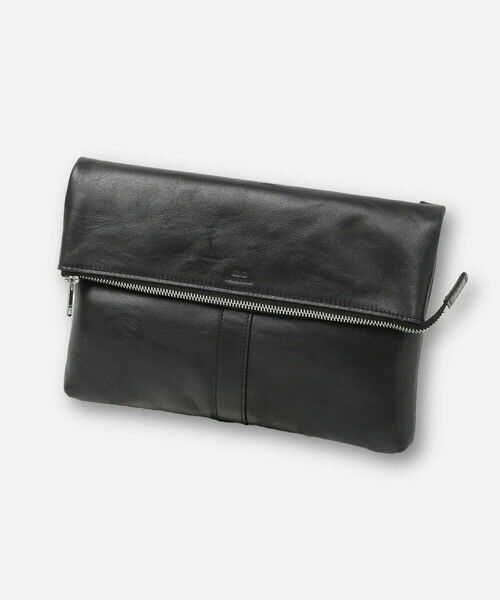 MEN'S BIGI / メンズビギ クラッチ・パーティバッグ | 【SEEKER/シーカー】2wayクラッチ&ショルダーバッグ（ブラック）