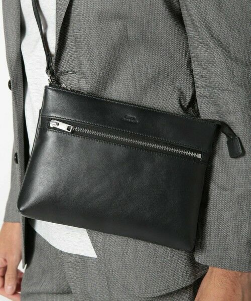 MEN'S BIGI / メンズビギ クラッチ・パーティバッグ | 【SEEKER/シーカー】2wayクラッチ&ショルダーバッグ | 詳細1