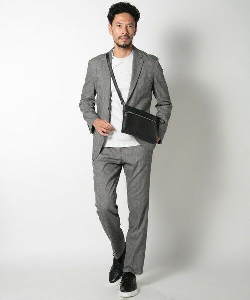 MEN'S BIGI / メンズビギ クラッチ・パーティバッグ | 【SEEKER/シーカー】2wayクラッチ&ショルダーバッグ | 詳細3