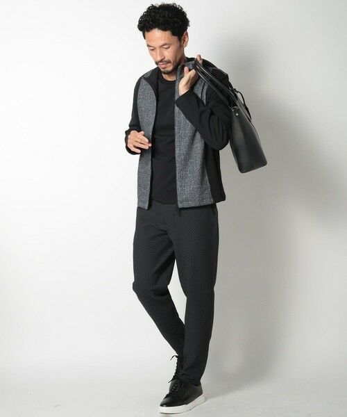 MEN'S BIGI / メンズビギ トートバッグ | 【SEEKER/シーカー】別注ムラレザー2WAYトートバッグ | 詳細12