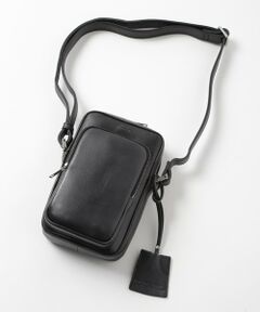 MEN'S BIGI / メンズビギ メッセンジャーバッグ・ウエストポーチ | 【SEEKER/シーカー】別注 ムラレザーミニショルダーバッグ