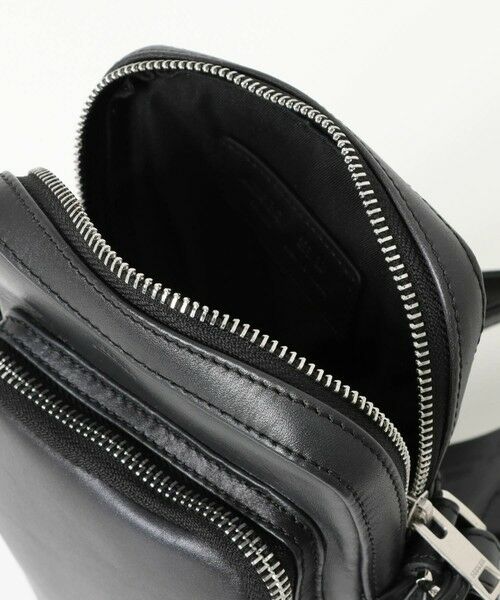 MEN'S BIGI / メンズビギ メッセンジャーバッグ・ウエストポーチ | 【SEEKER/シーカー】別注 ムラレザーミニショルダーバッグ | 詳細3