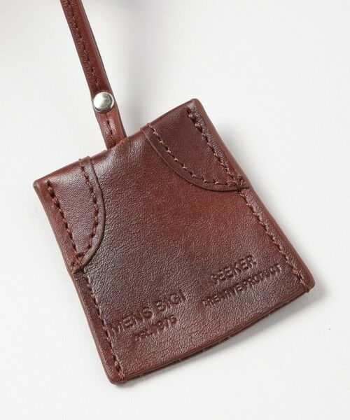 MEN'S BIGI / メンズビギ メッセンジャーバッグ・ウエストポーチ | 【SEEKER/シーカー】別注 ムラレザーミニショルダーバッグ | 詳細7