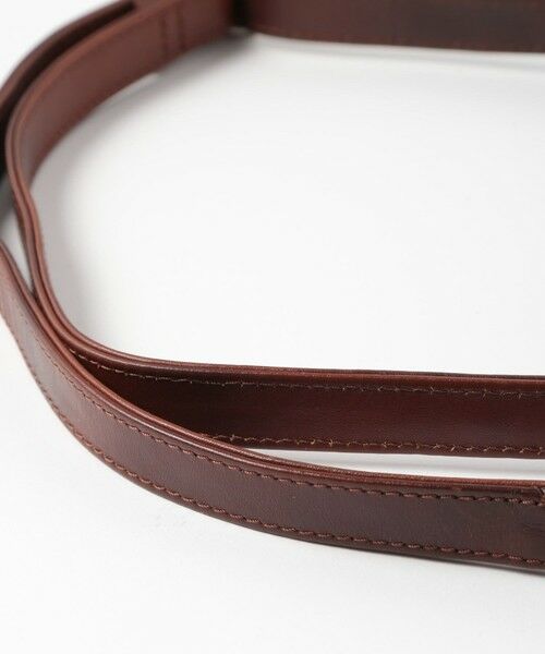 MEN'S BIGI / メンズビギ メッセンジャーバッグ・ウエストポーチ | 【SEEKER/シーカー】別注 ムラレザーミニショルダーバッグ | 詳細10