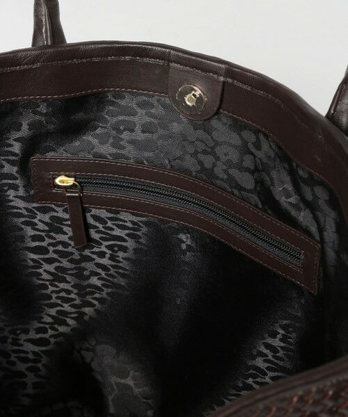 MEN'S BIGI / メンズビギ トートバッグ | 【HOLLINGWORTH COUNTRY OUTFITTERS】編み込みレザートートバッグ | 詳細8