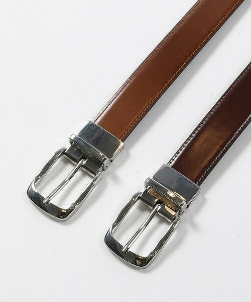 MEN'S BIGI / メンズビギ ベルト・サスペンダー | アドバンレザーリバーシブルドレスベルト | 詳細5