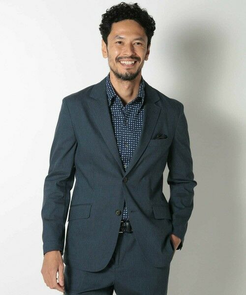 MEN'S BIGI / メンズビギ ベルト・サスペンダー | 【DOMODOSSOLA】レザーメッシュプレーンベルト | 詳細14