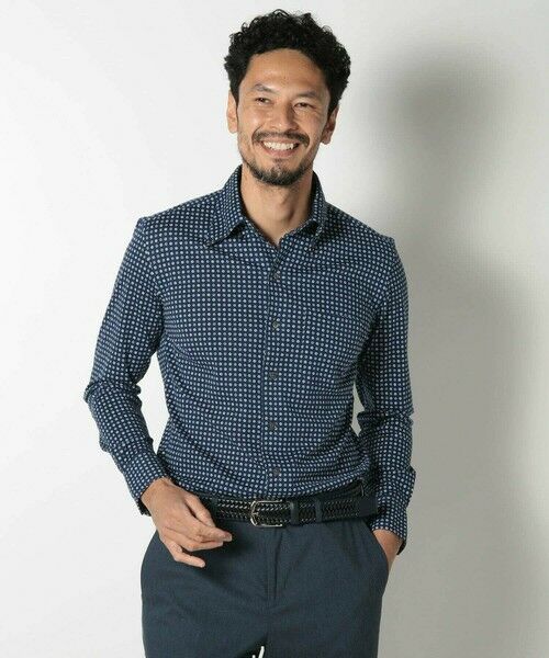 MEN'S BIGI / メンズビギ ベルト・サスペンダー | 【DOMODOSSOLA】レザーメッシュプレーンベルト | 詳細15