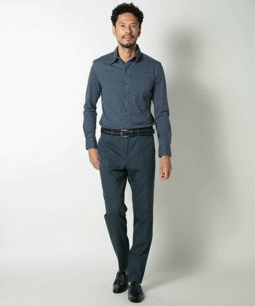 MEN'S BIGI / メンズビギ ベルト・サスペンダー | 【DOMODOSSOLA】レザーメッシュプレーンベルト | 詳細16