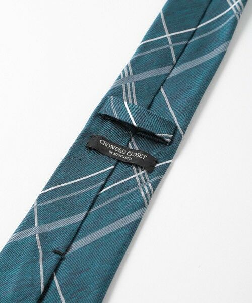 MEN'S BIGI / メンズビギ ネクタイ | オーバーチェック/ピンドット柄クレリックタイ | 詳細3