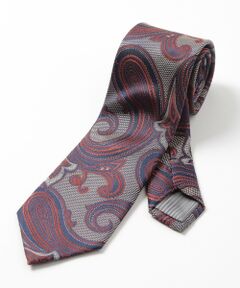 MEN'S BIGI / メンズビギ ネクタイ | 配色ペイズリー柄ネクタイ