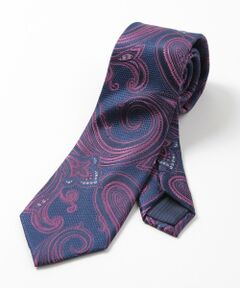 MEN'S BIGI / メンズビギ ネクタイ | 配色ペイズリー柄ネクタイ