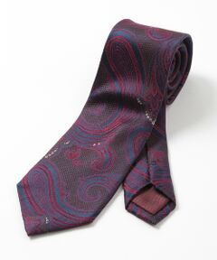MEN'S BIGI / メンズビギ ネクタイ | 配色ペイズリー柄ネクタイ