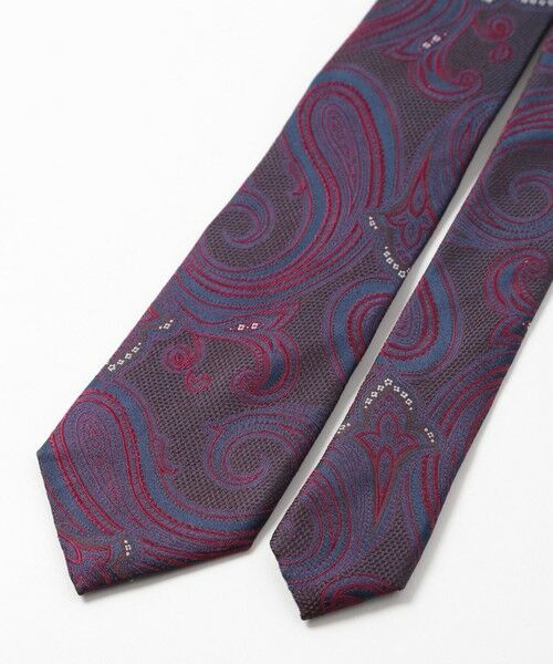 MEN'S BIGI / メンズビギ ネクタイ | 配色ペイズリー柄ネクタイ | 詳細13