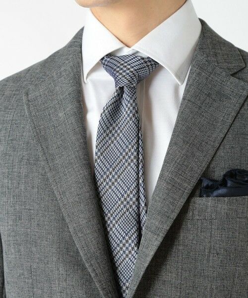 MEN'S BIGI / メンズビギ ネクタイ | 千鳥チェック柄ネクタイ | 詳細5