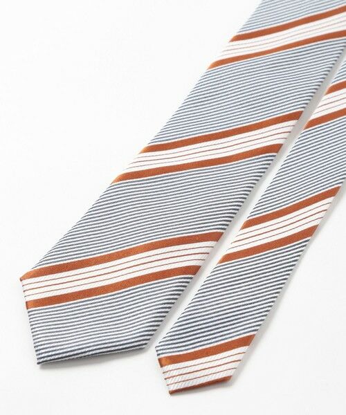 MEN'S BIGI / メンズビギ ネクタイ | サッカーストライプ柄ネクタイ | 詳細2