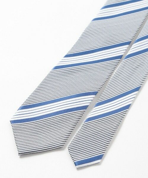 MEN'S BIGI / メンズビギ ネクタイ | サッカーストライプ柄ネクタイ | 詳細7