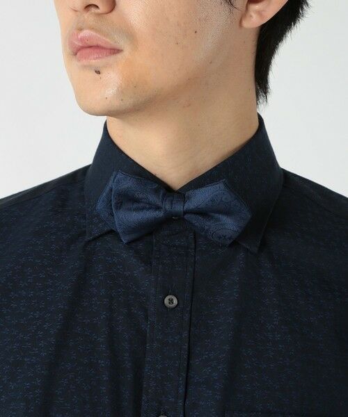 MEN'S BIGI / メンズビギ ネクタイ | シャドーペイズリー蝶ネクタイ（同素材スカーフあり） | 詳細1