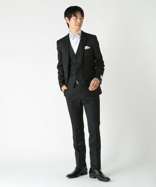 MEN'S BIGI / メンズビギ ネクタイ | シャドーペイズリー蝶ネクタイ（同素材スカーフあり） | 詳細12