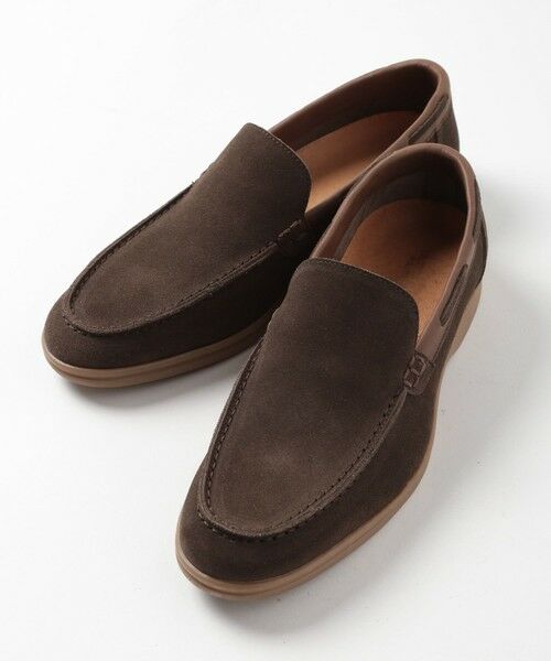 MEN'S BIGI / メンズビギ スニーカー | 【FILIPE SHOES x CROWDED CLOSET】モカシンスウェードスニーカー（グレー系）