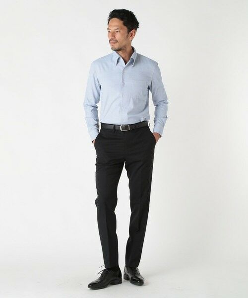 MEN'S BIGI / メンズビギ シャツ・ブラウス | コットンポリエステルドビーシャツ<EASY CARE> | 詳細9