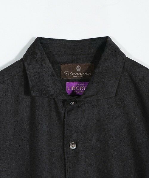 MEN'S BIGI / メンズビギ シャツ・ブラウス | 【LIBERTY/リバティー】フラワージャガードハーフスリーブシャツ | 詳細3