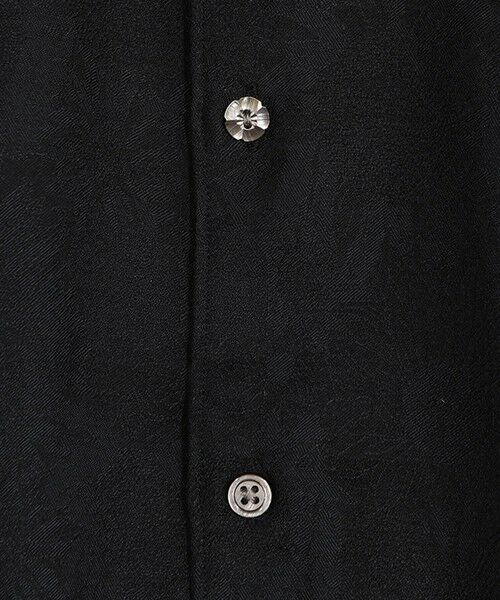 MEN'S BIGI / メンズビギ シャツ・ブラウス | 【LIBERTY/リバティー】フラワージャガードハーフスリーブシャツ | 詳細4