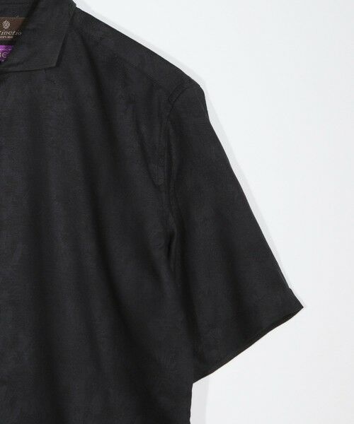 MEN'S BIGI / メンズビギ シャツ・ブラウス | 【LIBERTY/リバティー】フラワージャガードハーフスリーブシャツ | 詳細5