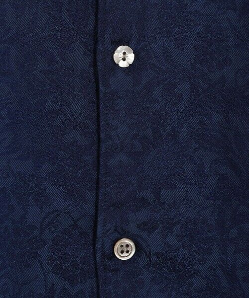 MEN'S BIGI / メンズビギ シャツ・ブラウス | 【LIBERTY/リバティー】フラワージャガードハーフスリーブシャツ | 詳細9