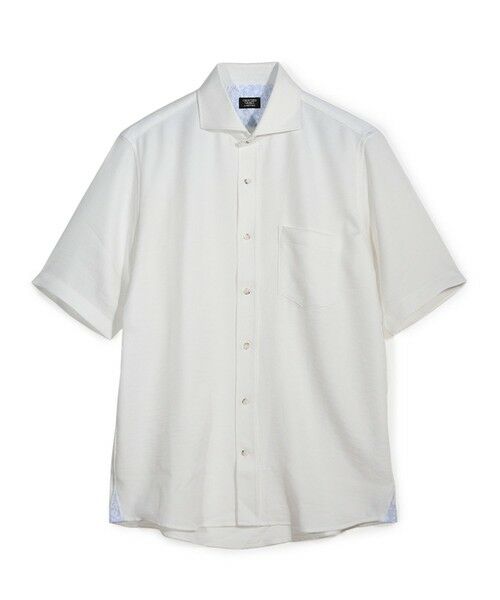 MEN'S BIGI / メンズビギ シャツ・ブラウス | 半袖シャツ（ホワイト）