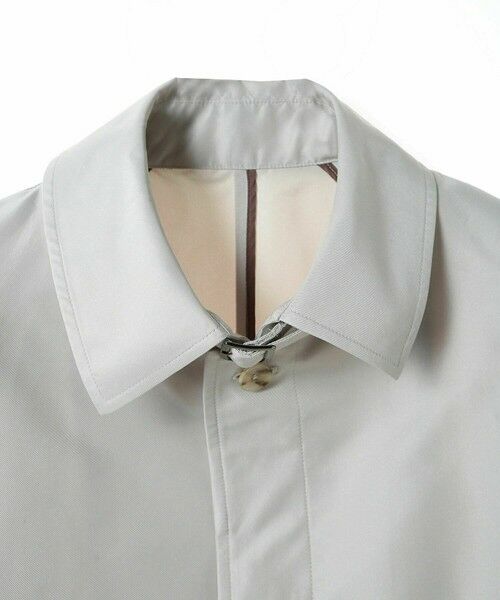 MEN'S BIGI / メンズビギ ステンカラーコート | シャンブレーツイルメモリースプリングコート | 詳細6