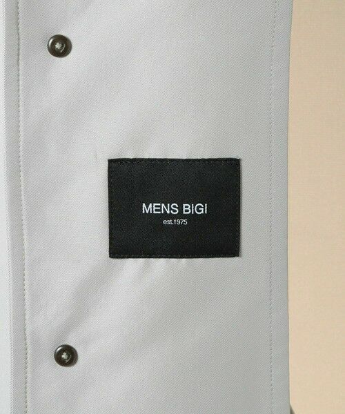MEN'S BIGI / メンズビギ ステンカラーコート | シャンブレーツイルメモリースプリングコート | 詳細8