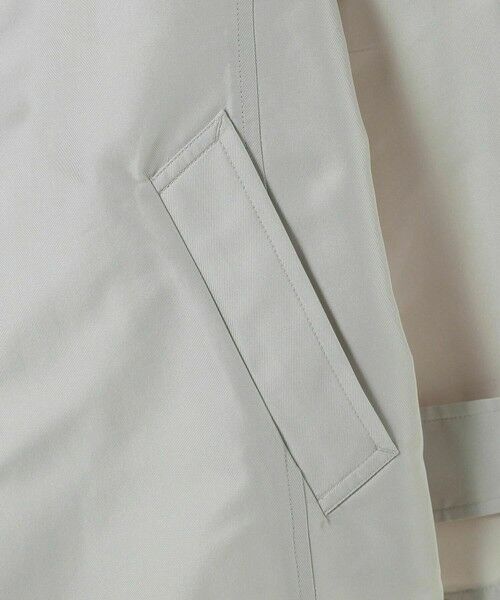 MEN'S BIGI / メンズビギ ステンカラーコート | シャンブレーツイルメモリースプリングコート | 詳細9