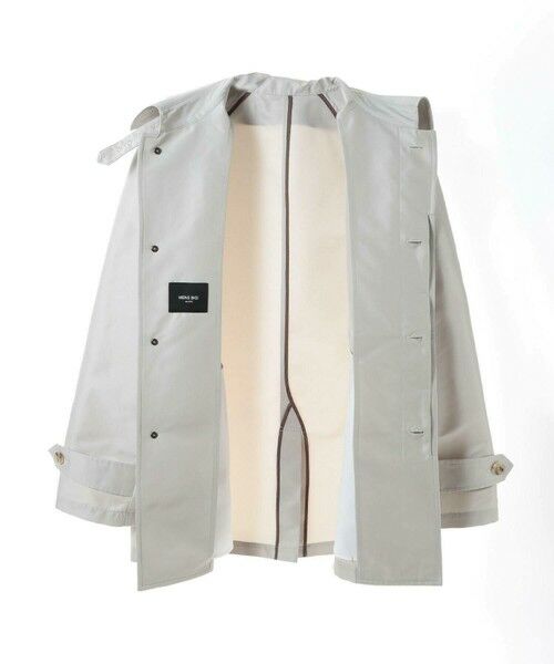 MEN'S BIGI / メンズビギ ステンカラーコート | シャンブレーツイルメモリースプリングコート | 詳細12