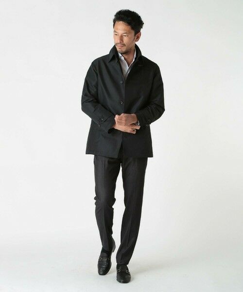MEN'S BIGI / メンズビギ ステンカラーコート | シャンブレーツイルメモリースプリングコート | 詳細15