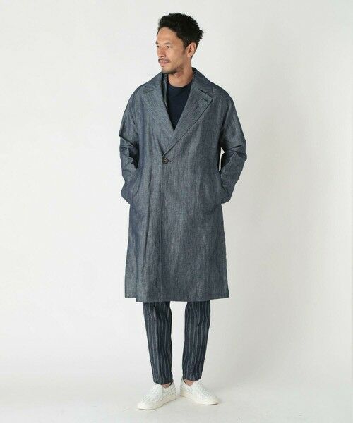 MEN'S BIGI / メンズビギ その他アウター | 【Hevo／イーヴォ】コットンリネンシャンブレースプリングコート | 詳細2