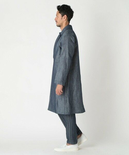 MEN'S BIGI / メンズビギ その他アウター | 【Hevo／イーヴォ】コットンリネンシャンブレースプリングコート | 詳細3