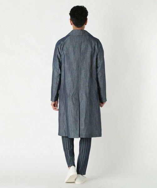 MEN'S BIGI / メンズビギ その他アウター | 【Hevo／イーヴォ】コットンリネンシャンブレースプリングコート | 詳細4