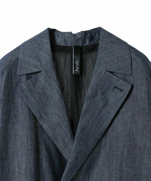 MEN'S BIGI / メンズビギ その他アウター | 【Hevo／イーヴォ】コットンリネンシャンブレースプリングコート | 詳細5