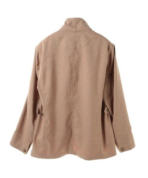 MEN'S BIGI / メンズビギ ブルゾン | リネンツイード調ポリエステルスタンドカラーブルゾン | 詳細10