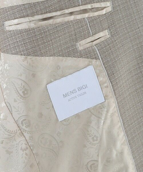 MEN'S BIGI / メンズビギ テーラードジャケット | ミックスヤーン/ポップサックテーラードジャケット | 詳細10